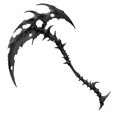 Black Spine Reaper Scythe