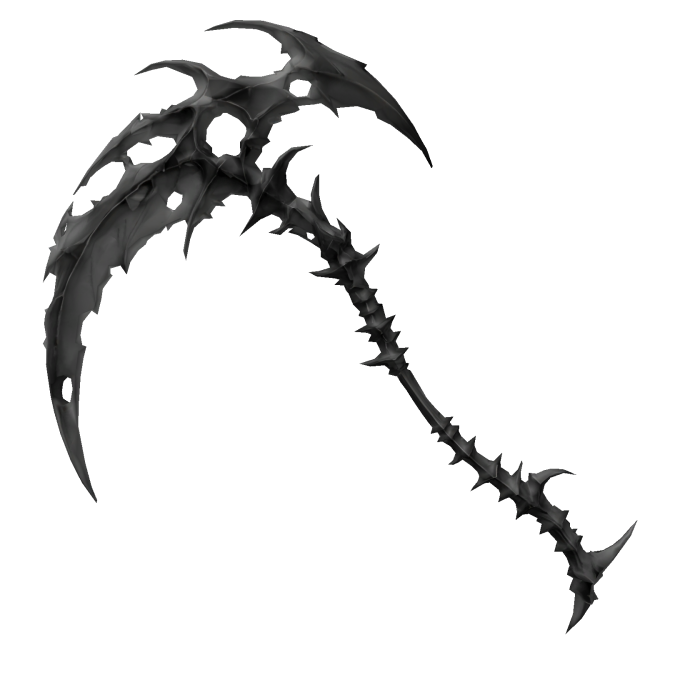 Black Spine Reaper Scythe