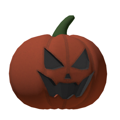 Red Big Halloween Pumpkin Hat