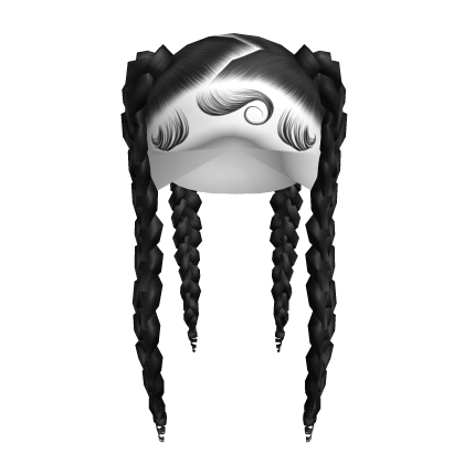 Zig Zag Part Jumbo Braids [Black]