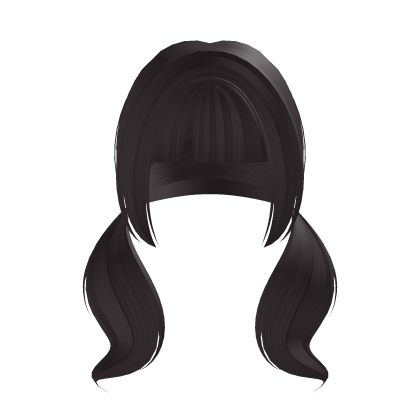 pigtails brown cute 