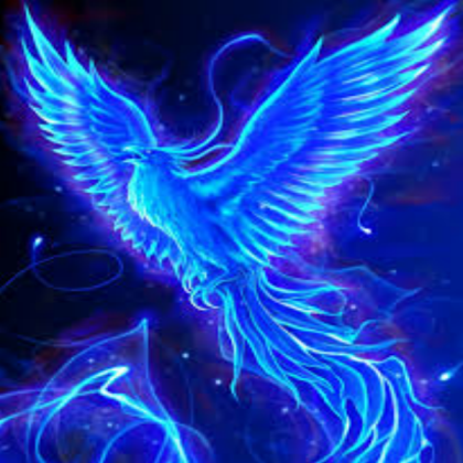 blue phoenix Roblox decal