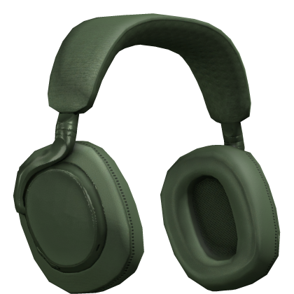 Green Designer Headphones