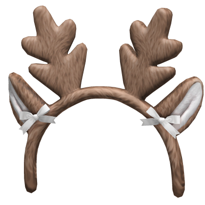 Cute Christmas Deer Antlers w/ Bows