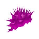 Pink Spiky Hair