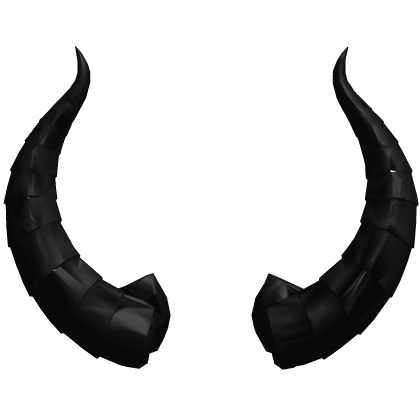 Dark Obsidian Demon Horns Roblox item