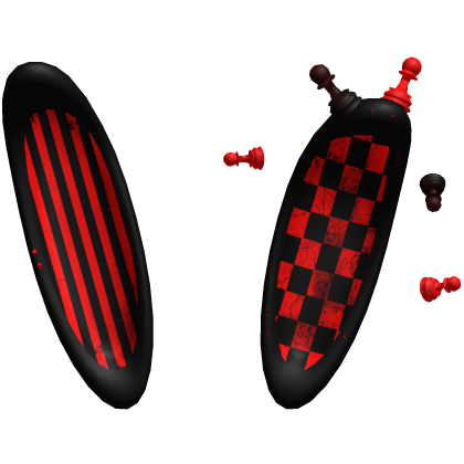 Ი𐑼 Red Pawn Chest + Striped Niche Bunny Ears 