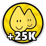 +25,000 Starter Size