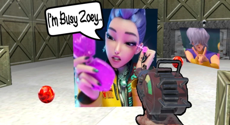 🚪Survive KPOP DEMON HUNTERS In Area 51🔦