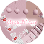 You finished the second tower 🎀