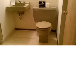 bathroom...
