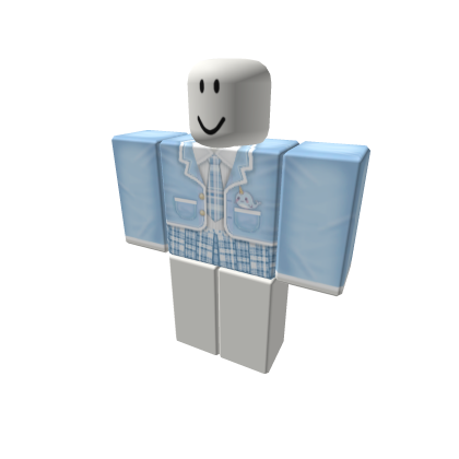 📘 Pastel Blue Kawaii School Girl Uniform [+]