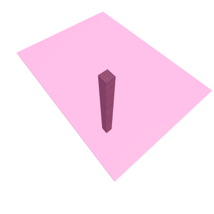 Pink Glass Table.
