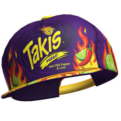 Takis Fuego Hot Chili Pepper Lime Chips Cap Roblox item
