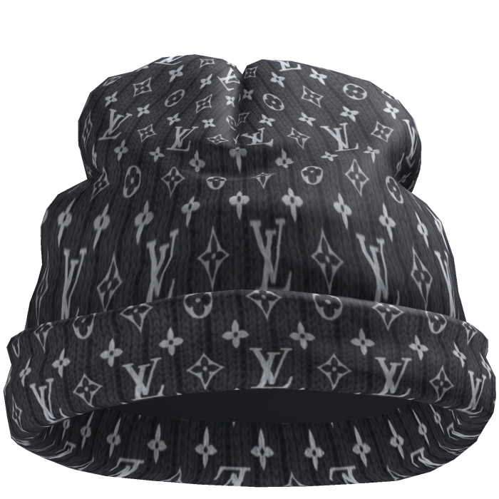 Worn LV Beanie Narrow Roll 