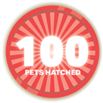 100 Pets Hatched