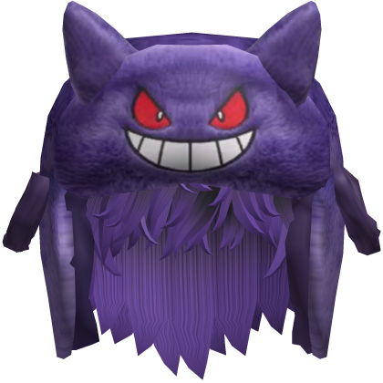 Purple Monster Ushanka w/ Hair