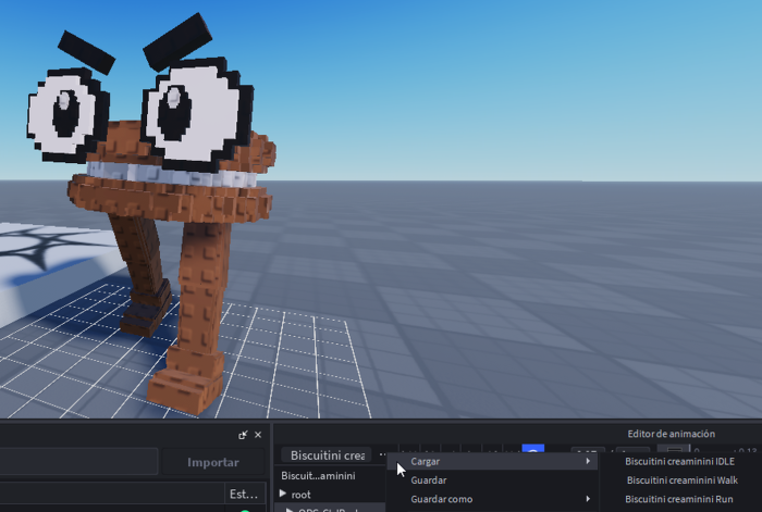 Brainrot Biscuitini creaminini Rig and Animations preview 1