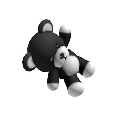 Black Holdable Teddybear