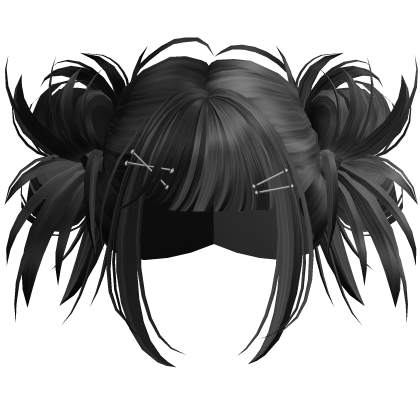 Scene Hyperpop Rave Buns (Black&Grey)