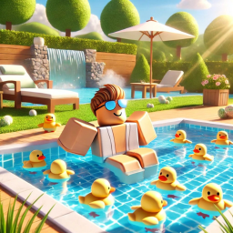 (HUGE UPDATE) Chill In A Pool With Ducks!!