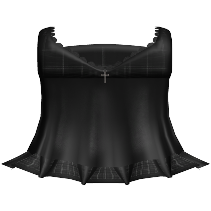 cute summer adorable moe dress (black) Roblox item