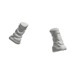 Fitted Arm Warmers White