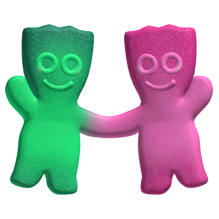 Sour Patch Kids Besties Shoulder Pal