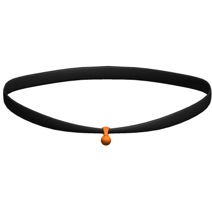 orange pearl choker necklace 3.0