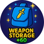Weapon Storage +60!