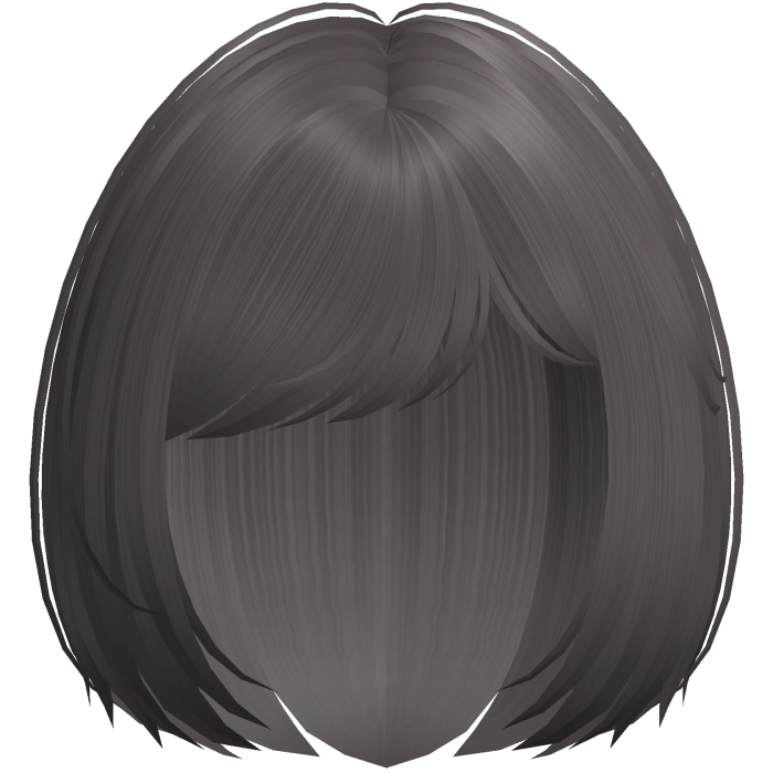 gothic wispy messy short bob in ash brown