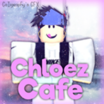 poster for chloez cafe Roblox decal