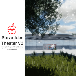 V3 | Steve Jobs Theatre | Apple icon