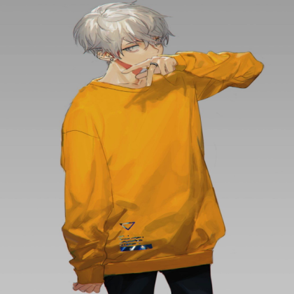 Cute Over Sized Hoodie Anime Boy Roblox decal