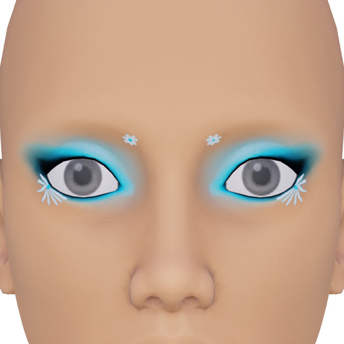 Blue Daisy Eyeshadow