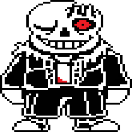 horror sans Roblox decal