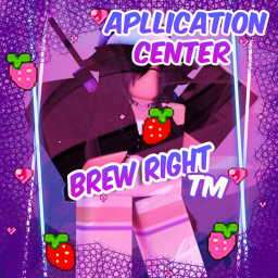 Brew Right Application Center!