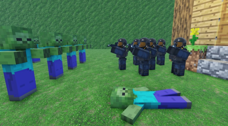 [👽] Swat vs Zombies Pixel screenshot 1