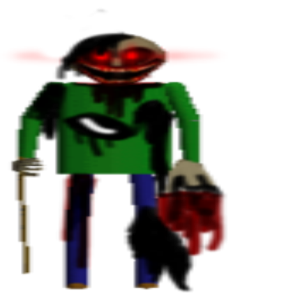 A VERY SCARY BALDI :O Roblox decal