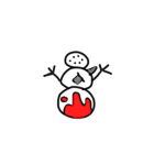 bloody snowman