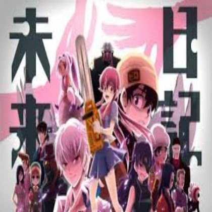 The Future Diary Survival Game Characters Roblox decal
