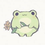Cute cottage froggies