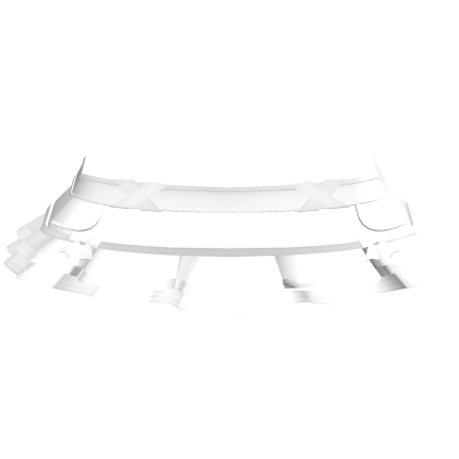 ♡ frilly layers ruffled miniskirt w bows 3.0 white