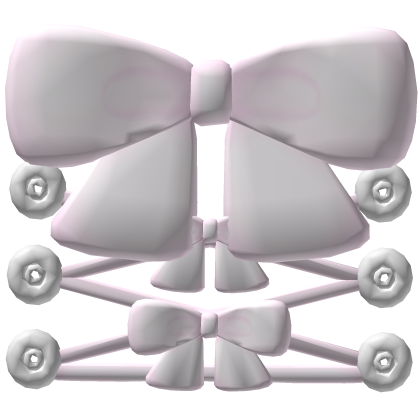 ♡ Pink Laced Back Bows Roblox item