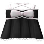 ♡ : cutesy jirai princess lace bow dress 