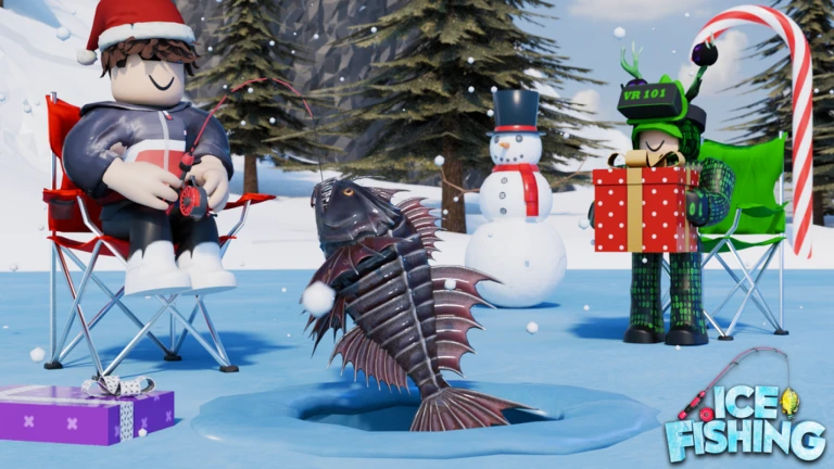 [🎄] Ice Fishing Simulator 🐟