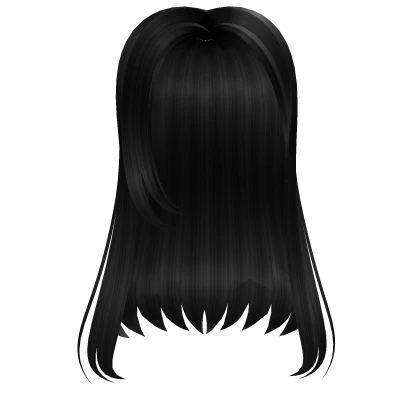 Y2k Dollz Gyaru hair black | Roblox Item - Rolimon's