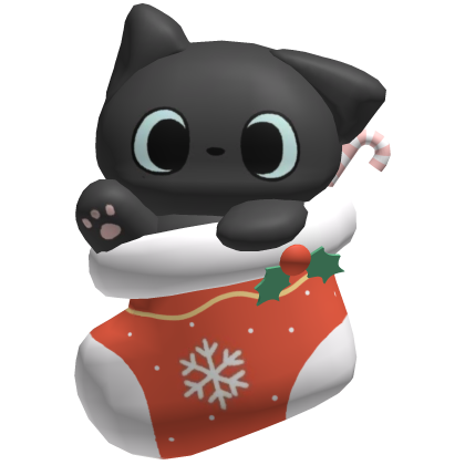 Cutesy Christmas Stocking w Kitty |･ω･)