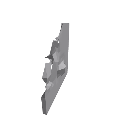 Broken wall