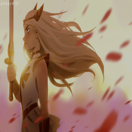 She-Ra art by @Mingjuechen Roblox decal